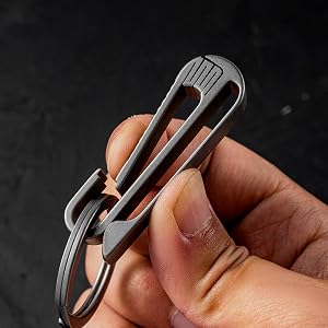 belt clip key holder