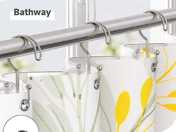 Shower Hooks for Bathroom