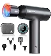 arboleaf Thermacool Massage Gun with Heat and Cold, 6 Speeds Muscle Massage Gun Deep Tissue with ...