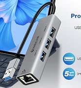 USB A TO Ethernet with 3.0 hub A+1