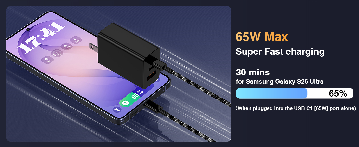 65w usb c charger