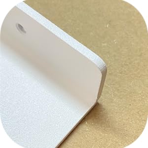 small white shelf