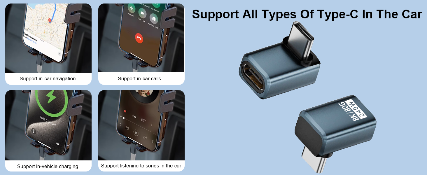 90 degree usb c adapter