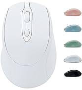 Dolrso Bluetooth Mouse,Rechargeable Wireless Mouse for Laptop/iPad/MacBook Pro/Air, Silent Mouse ...