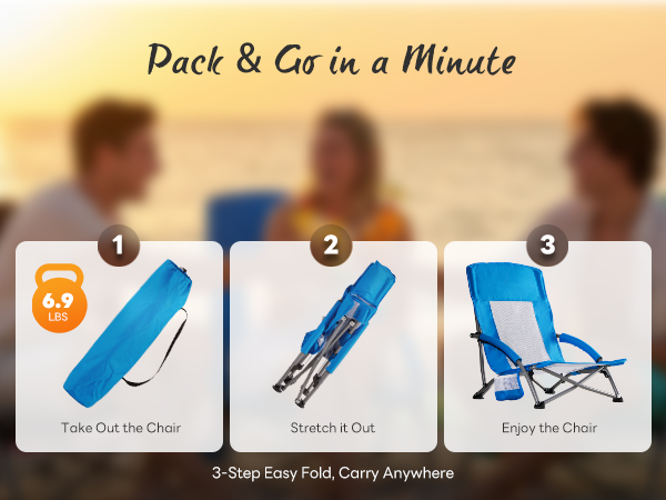 Low Profile Camping Chair