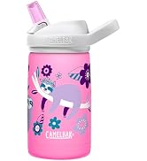 CamelBak Eddy+ Kids Insulated Stainless Steel Water Bottle with Bite Valve Straw, Leak-Resistant