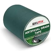 WELSTIK Professional Turf Seam Tape 6" x 33' - Green Heavy Duty Adhesive for Artificial Grass Ins...
