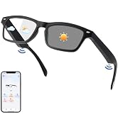 AI Smart Glasses for Men Women with Chat GPT, AI Translation Bluetooth Glasses with 165+ Language...