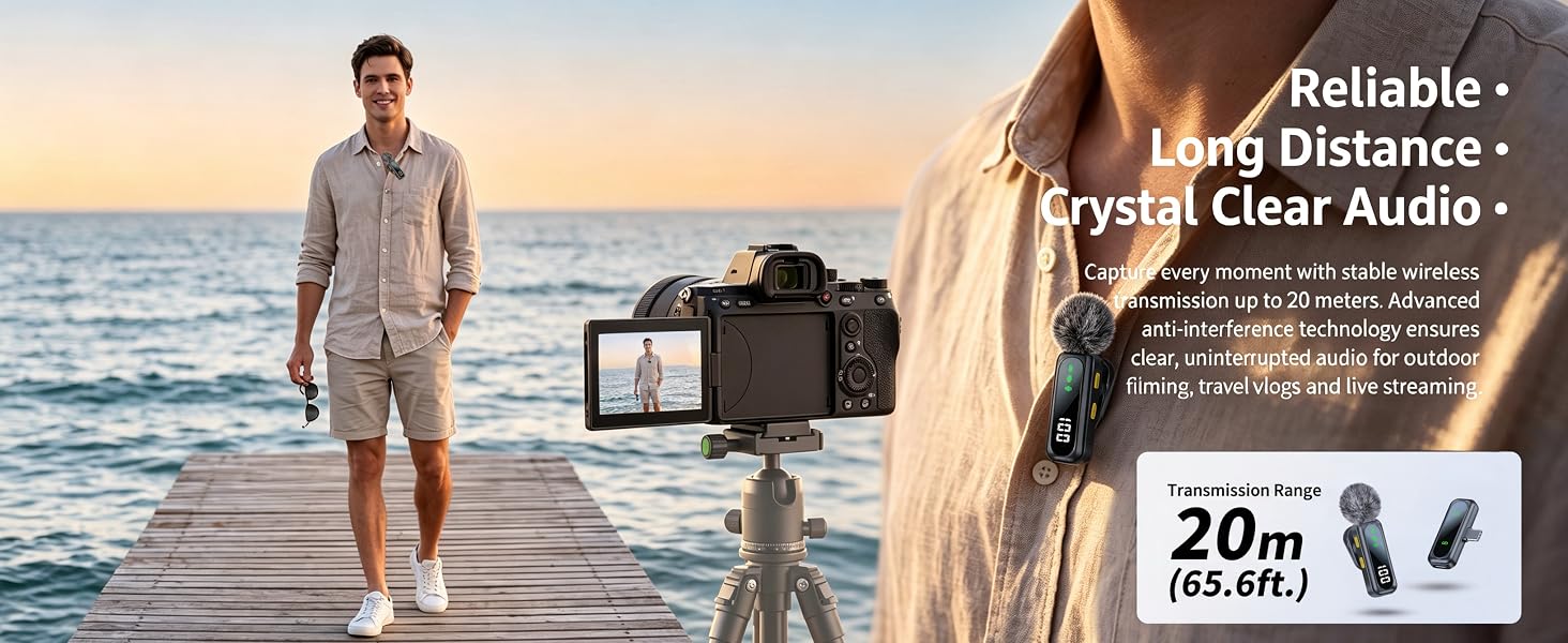 Wireless Lavalier Microphone