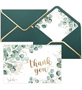 Thank You Cards with Envelopes, 50 Pack 4x6 Inch Thank You Cards Bulk Blank Notes Card with Envel...