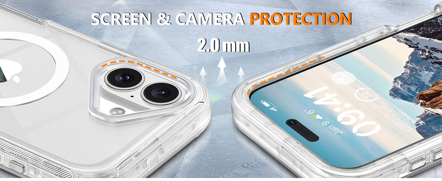 iphone case protective with magsafe