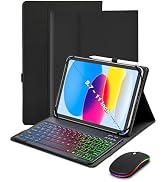 XCHYTECHER Universal Keyboard Case for 9.7",10.1",10.2",10.5",10.9",11" | Tablets iPad Samsung Fi...
