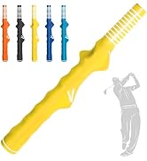 Xinambyh 1 Pcs Right-Hand Golf Training Grip:Club,Rubber Swing Grip Trainer,Golf Accessories for ...