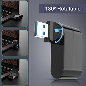 90°/180° Degree Rotatable