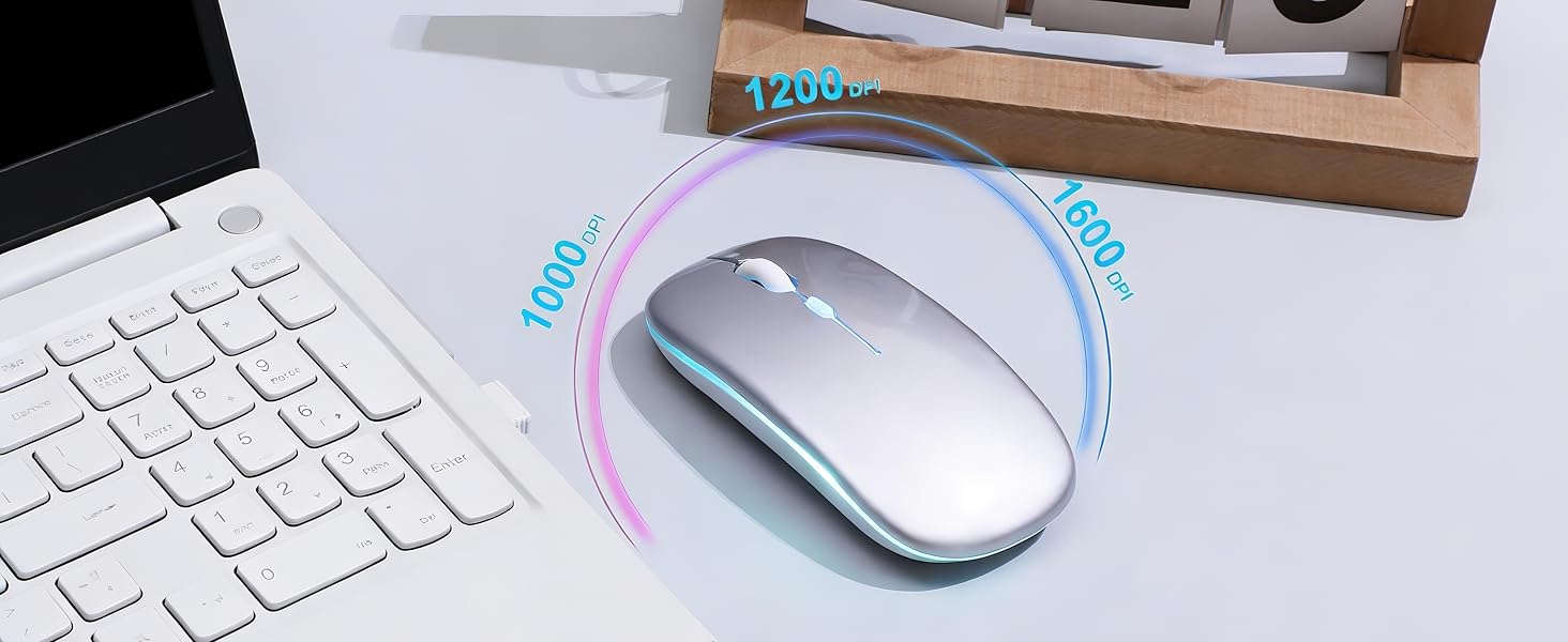AZTZATZ Wireless Bluetooth Mouse Rechargeable