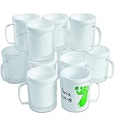 Colorations Design Your Own Mugs, Great Craft Project for Kids, Create a Keepsake, 12 Mugs, Ideal...
