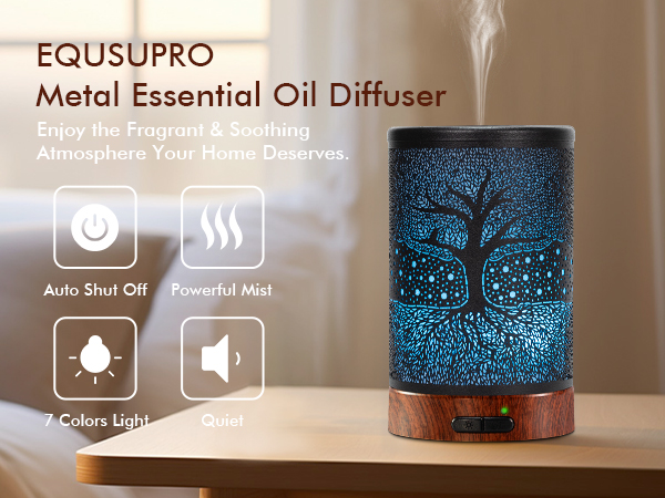 Metal Oil Diffuser Tree Life-1