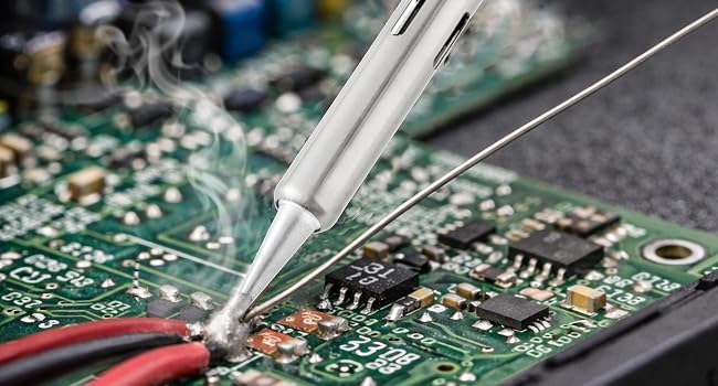soldering iron kit for DIY repair electronics projects