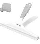 Shower Squeegee for Glass Doors, 10 in Squeegee for Shower Glass, Window, Tile Wall, Floor, Mirro...