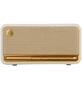 Edifier Retro Wood Bluetooth Speaker, Wireless Portable Speakers with 20W Stereo Sound, Vintage D...