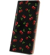 AIRMORS Wallet Women Leather Credit Card Holder with RFID Blocking Large Capacity Slim zipper Wal...