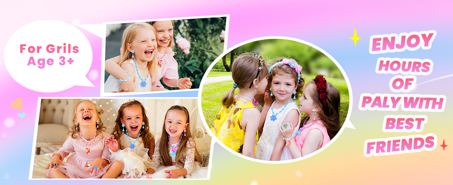 Birthday Easter Christmas Valentines Gifts for 3 4 5 6 7 8 9 Year Old Girls