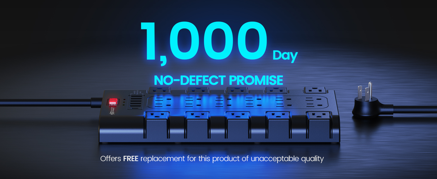 1000 days Long-lasting Performance and 24/7 supprot