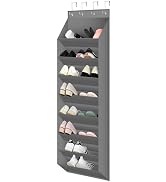 KLEVERISE 1 Pack Over the Door Shoe Organizer Hanging Shoe Rack Hanger Shoe Holder for Closet Bed...