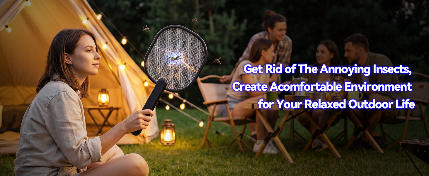 electric fly swatter racket