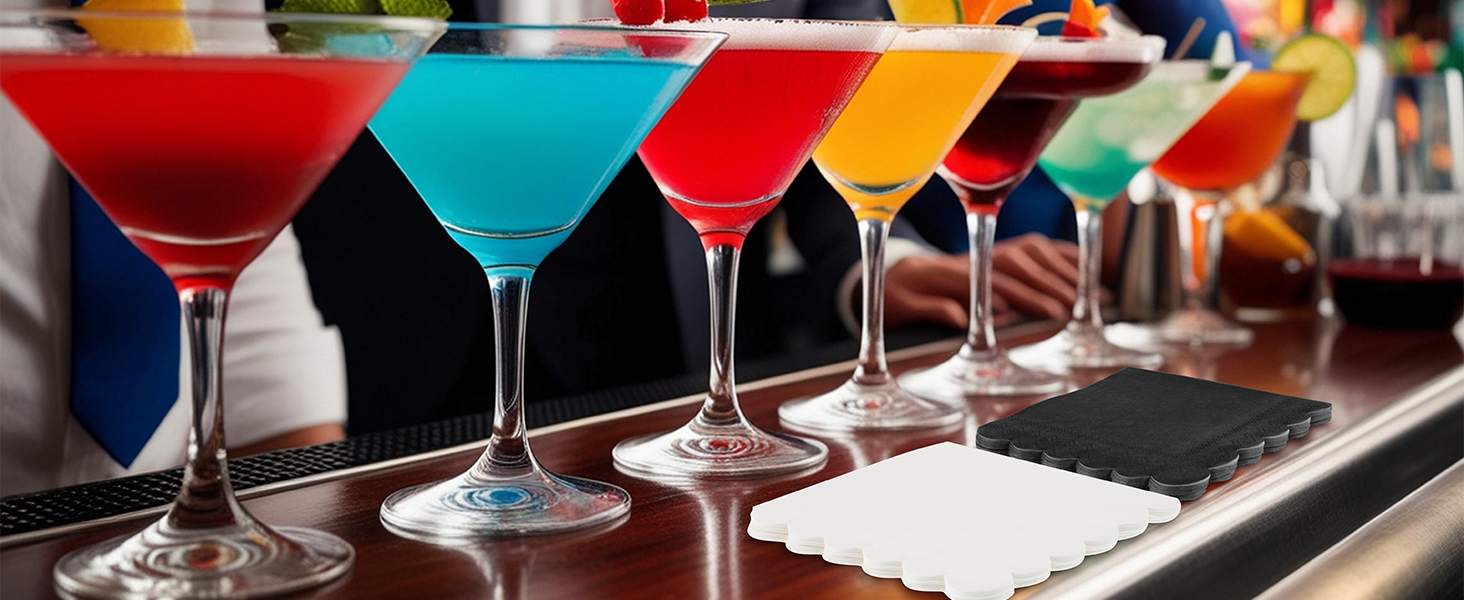 cocktail napkins