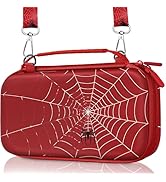 Gurgitat Carrying Case for Nintendo Switch 2 (2025) - Red Cute Kawaii Design with Handle and Stra...