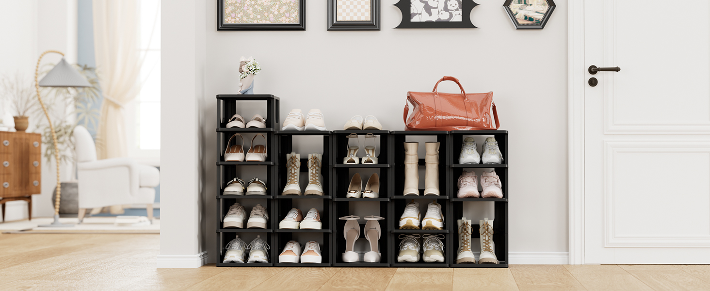 small shoe rack for closet
