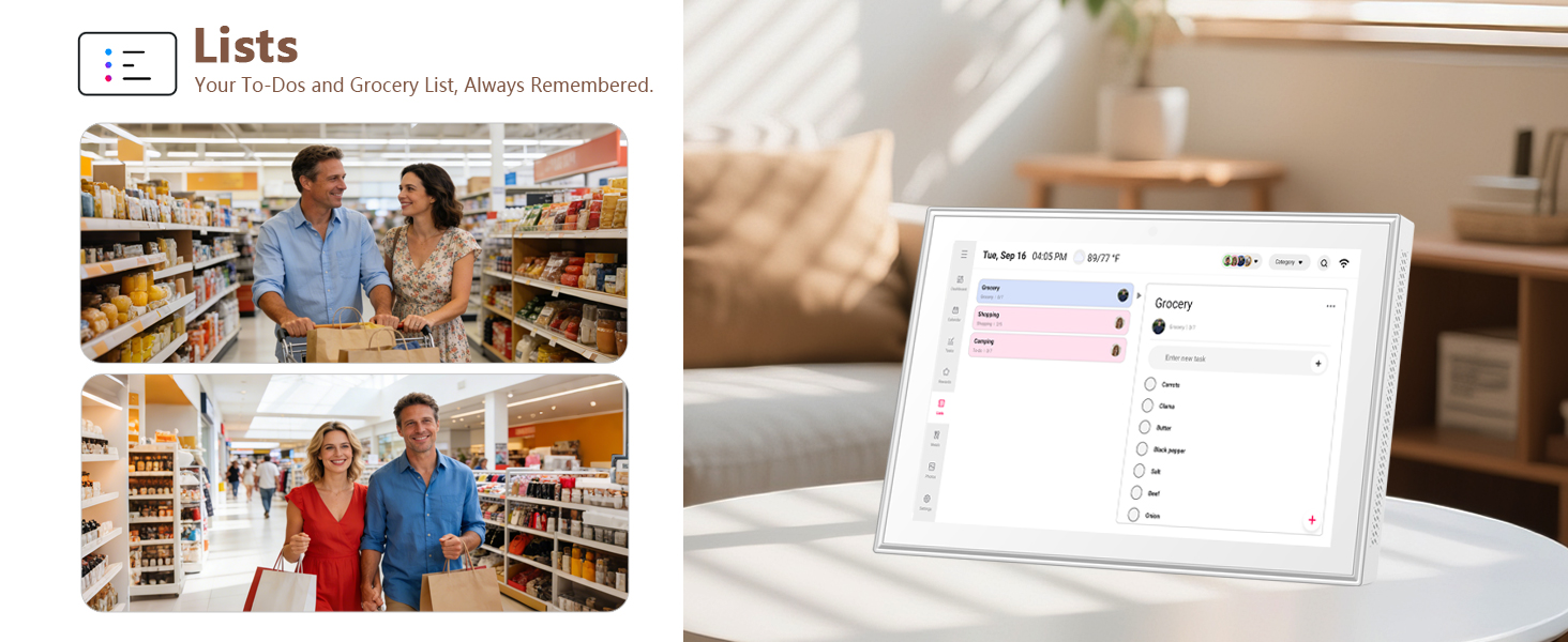 10.1“ Digital Calendar