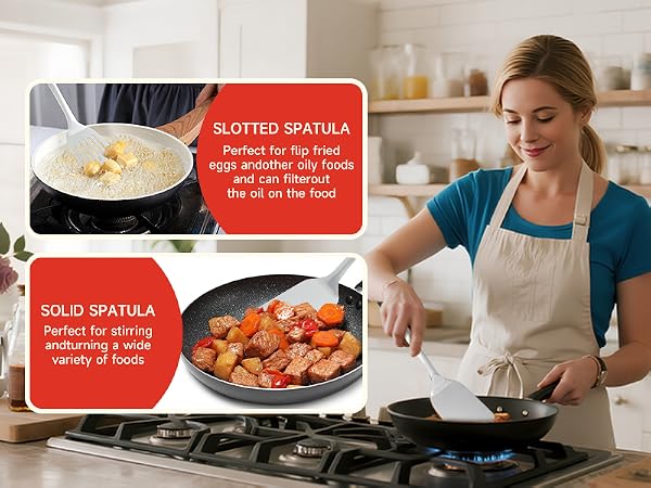 metal spatulas for kitchen use