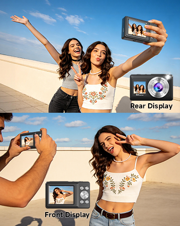 dual screen digital camera