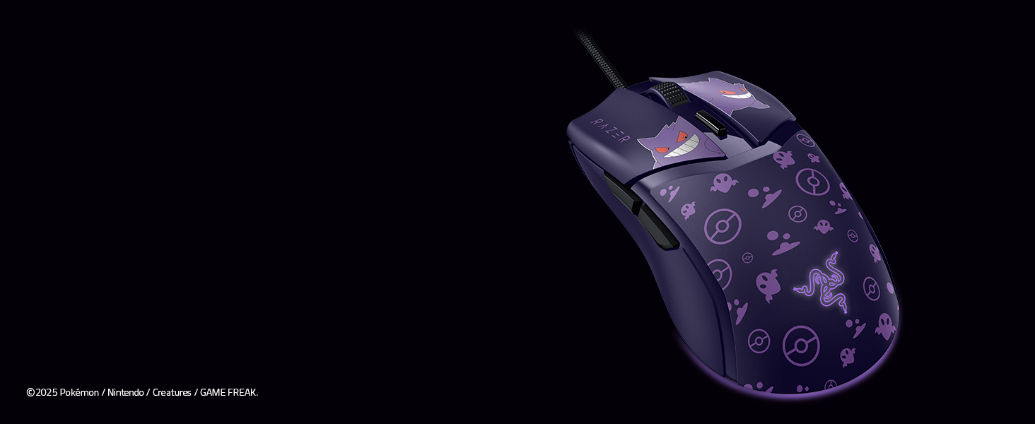 Comfortable to hold and caters to most grip styles, allowing for fast, precise control