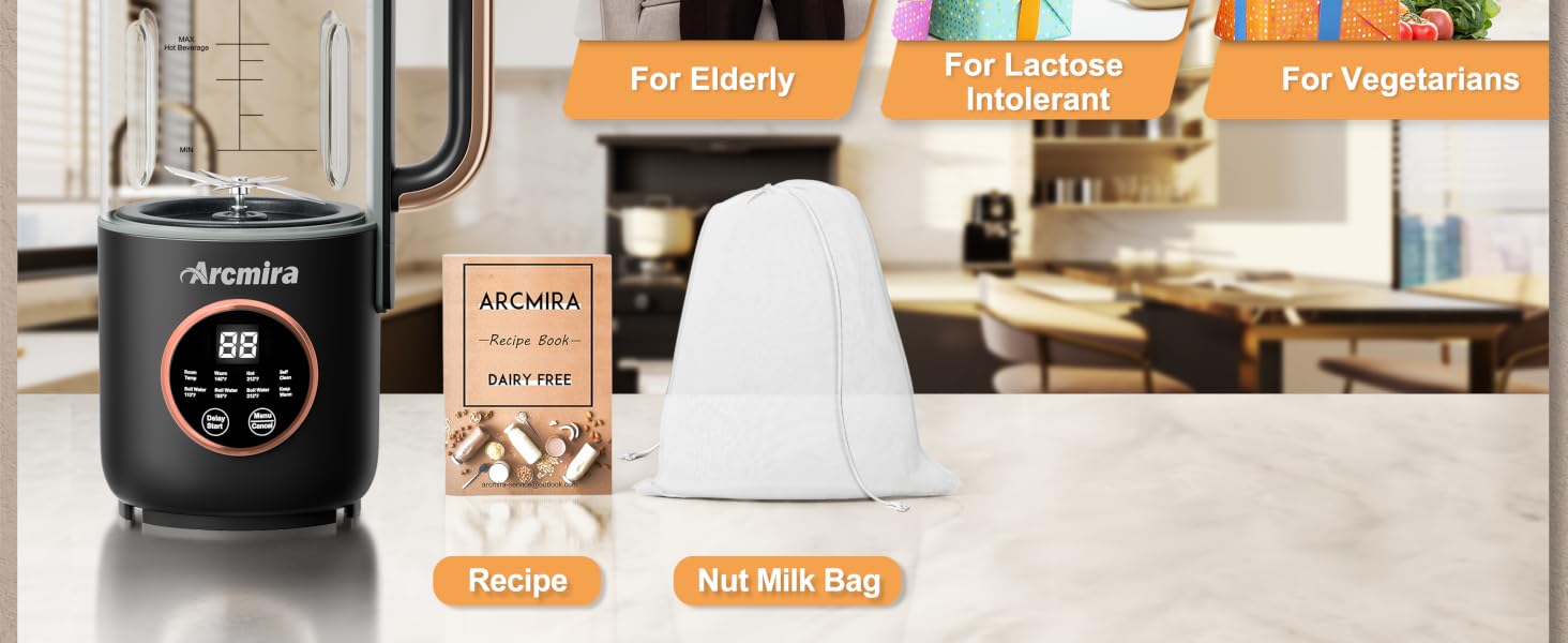 106B-7 Automatic Nut Milk Maker