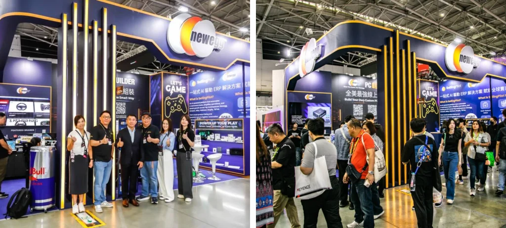 Newegg Computex booth