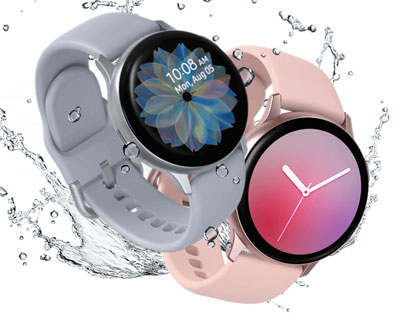 Galaxy Watch Active2 (40mm), Pink Gold (Bluetooth) Wearables - SM-R830NZDAXAR