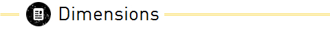 dimensions