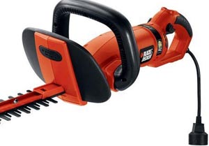 Black & Decker HH2455 120V 3.3 Amp Brushed 24 in. Corded Hedge