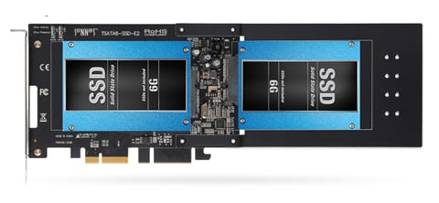 Connecting SSDs and Extension Plate