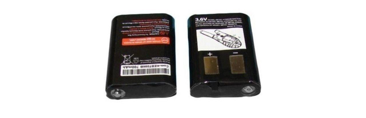 front view and internal view of MOTOROLA 53617 Rechargeable Battery Upgrade Kit