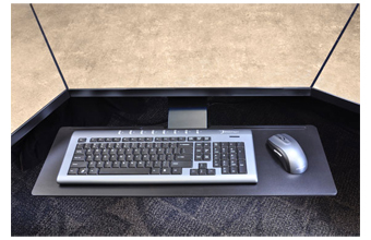 Ergotron Neo-Flex Underdesk Adjustable Keyboard Arm platform - 97-582-009
