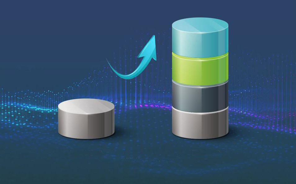 capacity comparison between 2D flash and 3D flash