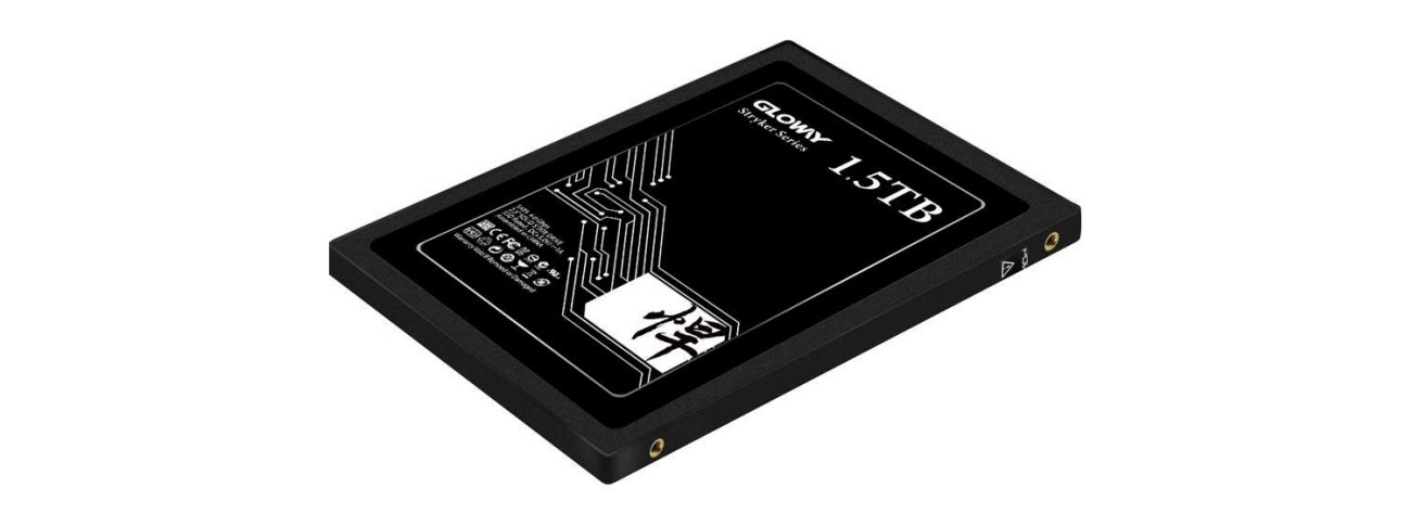 top right view of Gloway STK 2.5-inch SSD