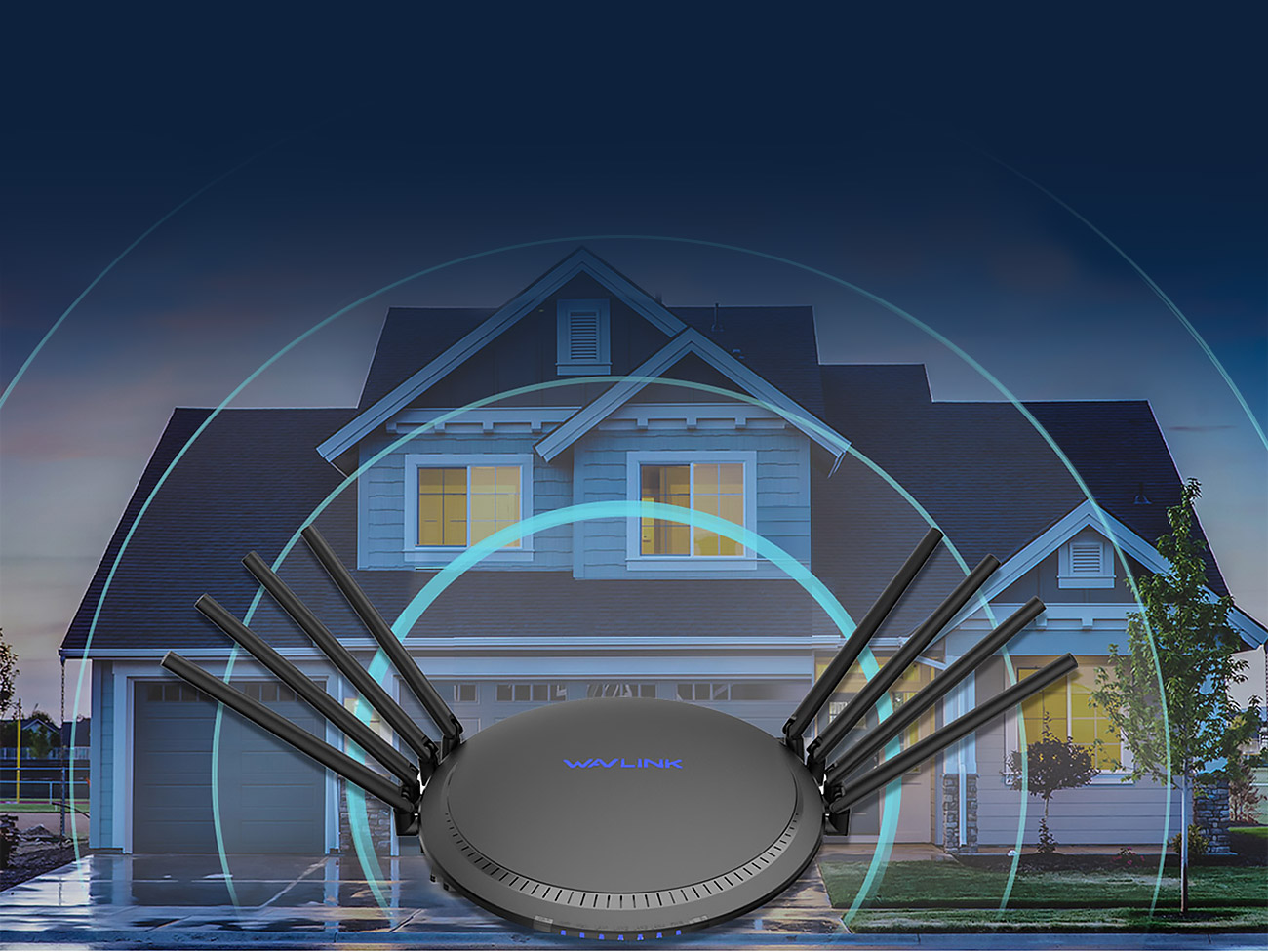 8 x 5dBi High Gain Antennas-Full Coverage