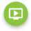 Icon for video play