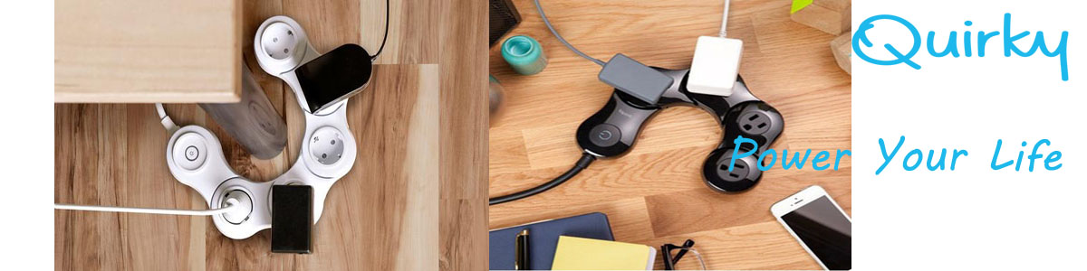 Quirky Pivot Power - Flexible Power Strip