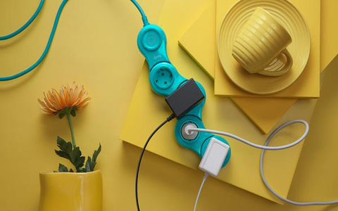 Quirky Pivot Power - Flexible Power Strip
